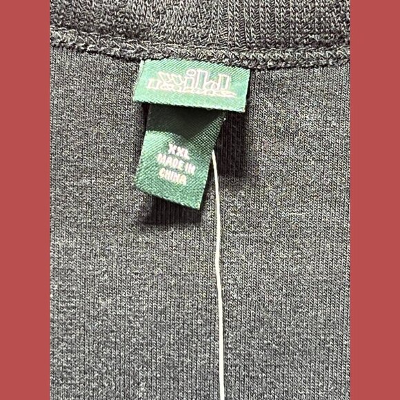 Wild Fable - Women's Long Sleeve Pointelle T-Shirt - Black - XXL - Picture 9 of 12